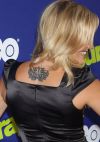 malin akerman flower tattoo